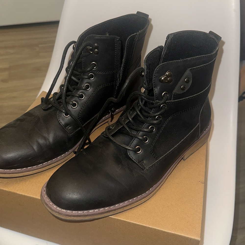 Black men’s boots shoes Bloggers Favorite